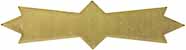 Inlay, Bowtie Escutcheon,
1.69" by 0.45", brass 0.040" thick